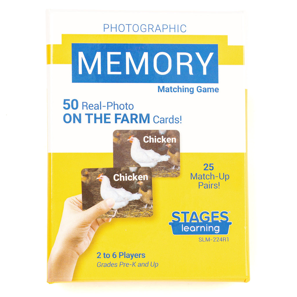 On The Farm Memory Game