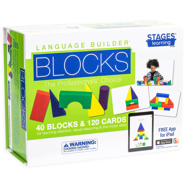 Language Builder Blocks for Autism Education – Stages Learning
