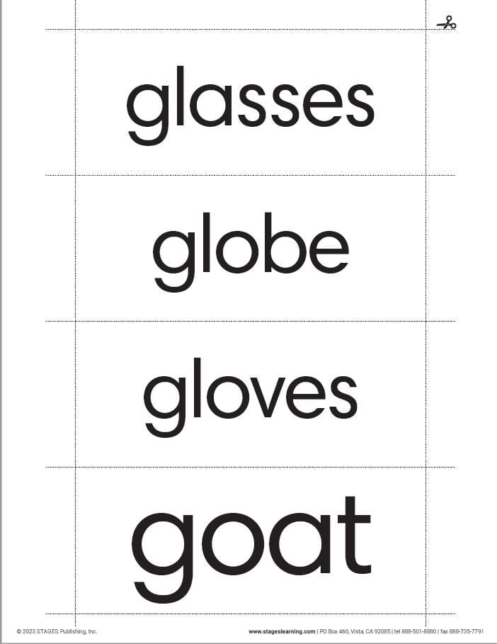 Language Builder: Sight Words & Phonics Cards - Download only