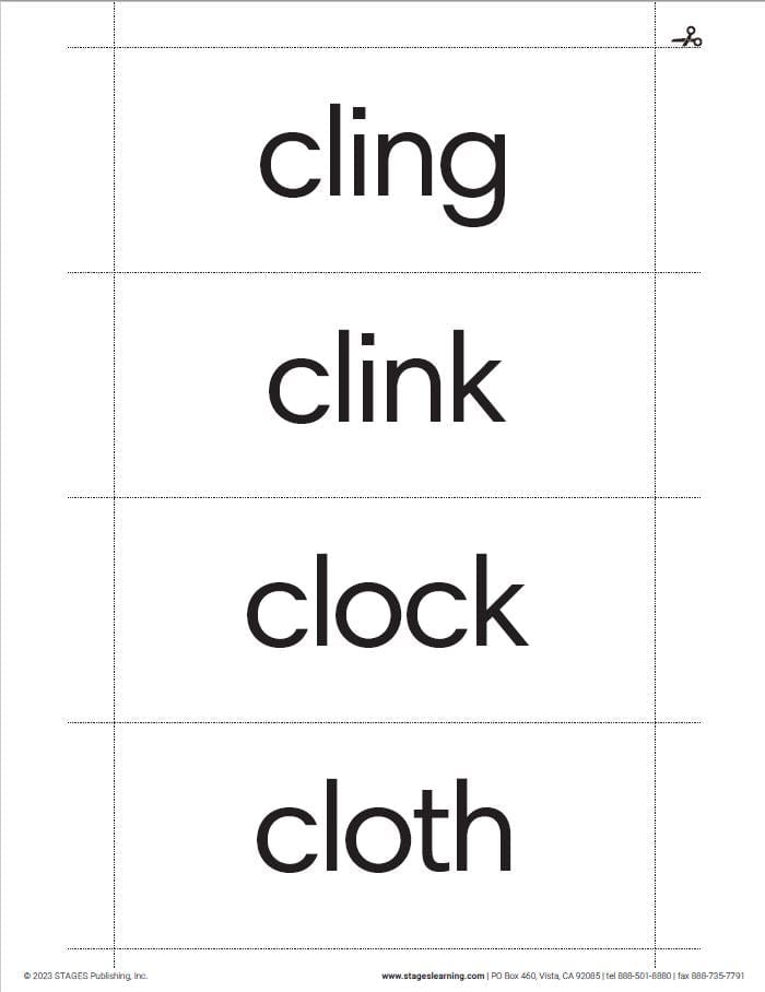 Language Builder: Sight Words & Phonics Cards - Download only