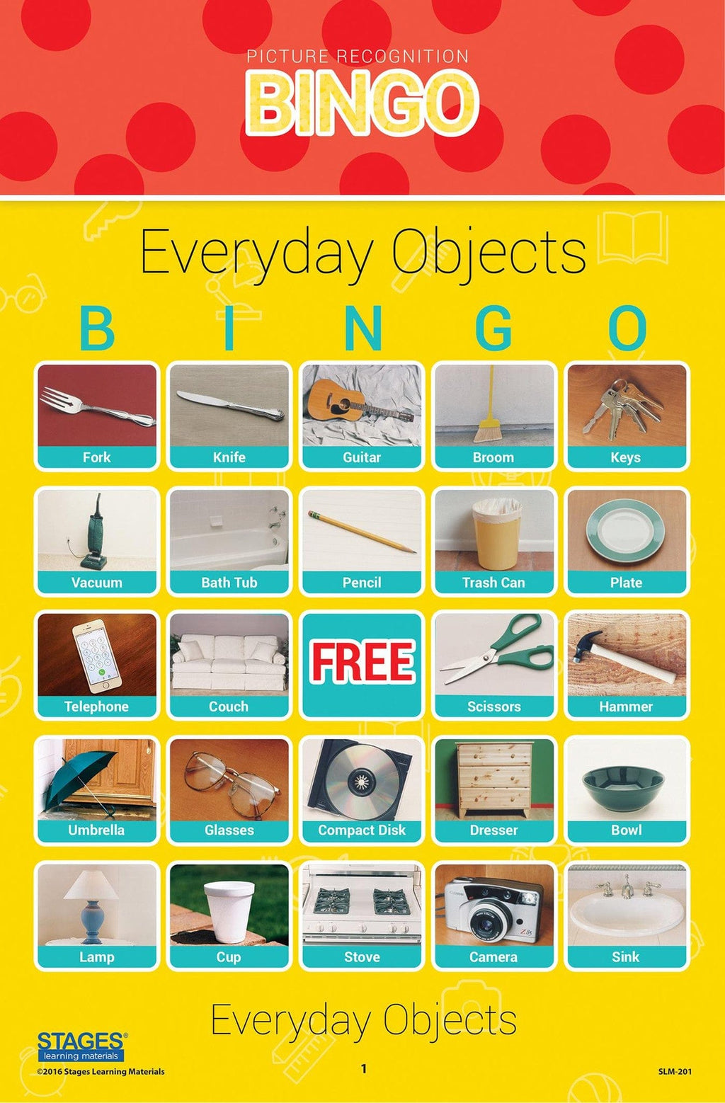 Picture Bingo - 5 Game Set