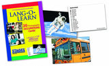 Lang-O-Learn Occupation Cards- astronaut and school bus
