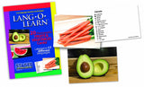 Lang-O-Learn Fruits & Vegetables Cards- carrots and avocados