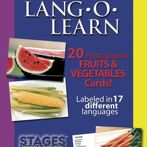 Lang-O-Learn Fruits & Vegetables Cards