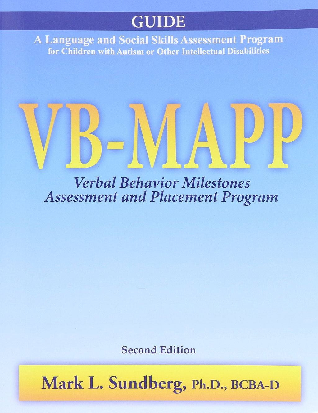 VB-MAPP Protocol and Guide