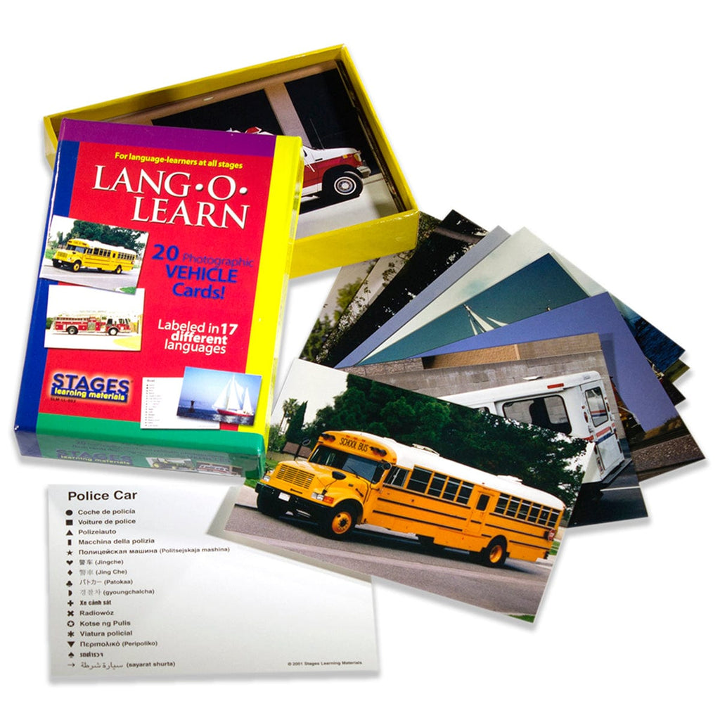 Lang-O-Learn Vehicles Cards