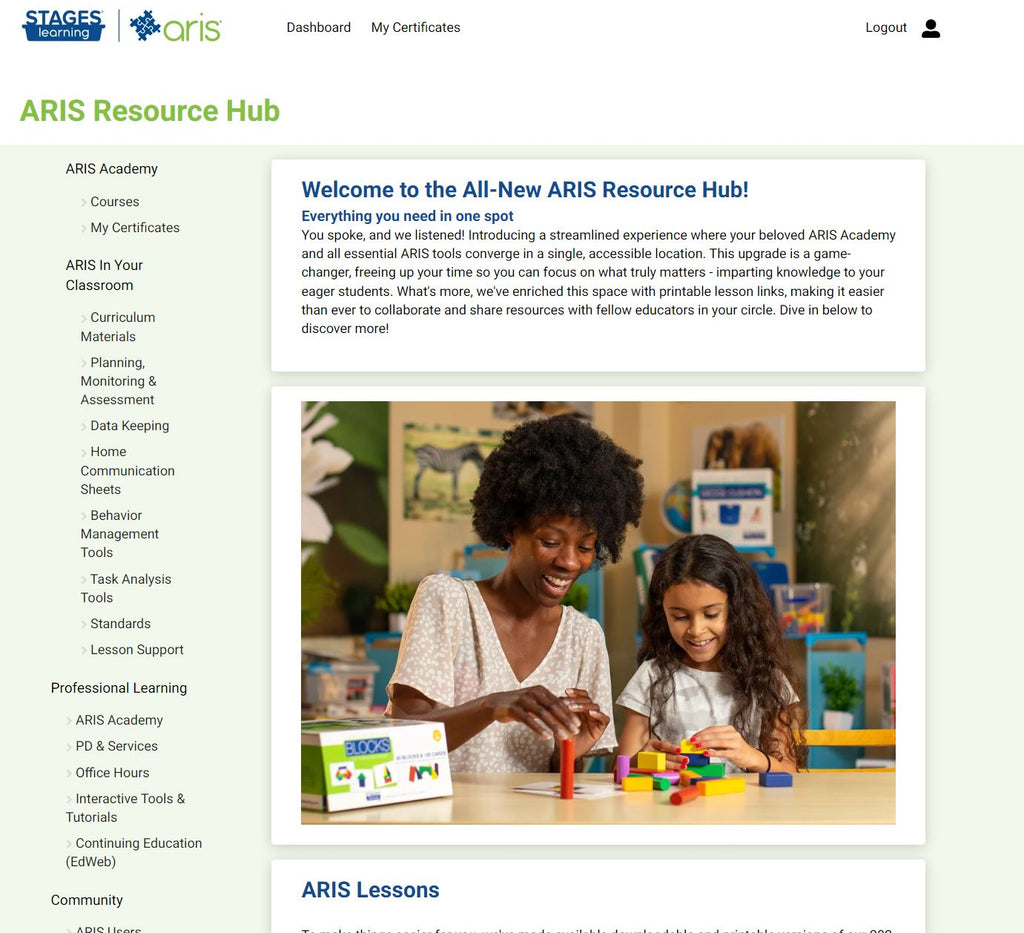 ARIS Resource Hub Subscription, Annual