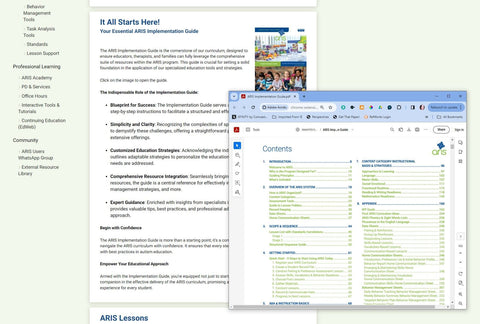 Language Builder ARIS Autism Curriculum Resource Hub Subscription ...