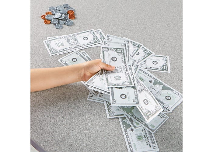 Play Money Learning Resources Pretend & Play Stages Learning Materials