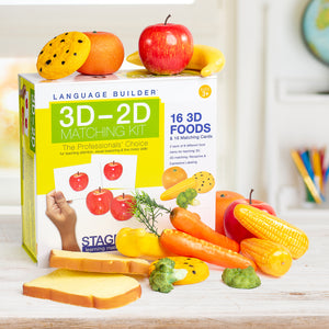 Language Builder 3D - 2D Food Matching Kit