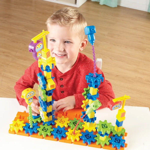 Robot Factory Building Set Stages Learning Materials