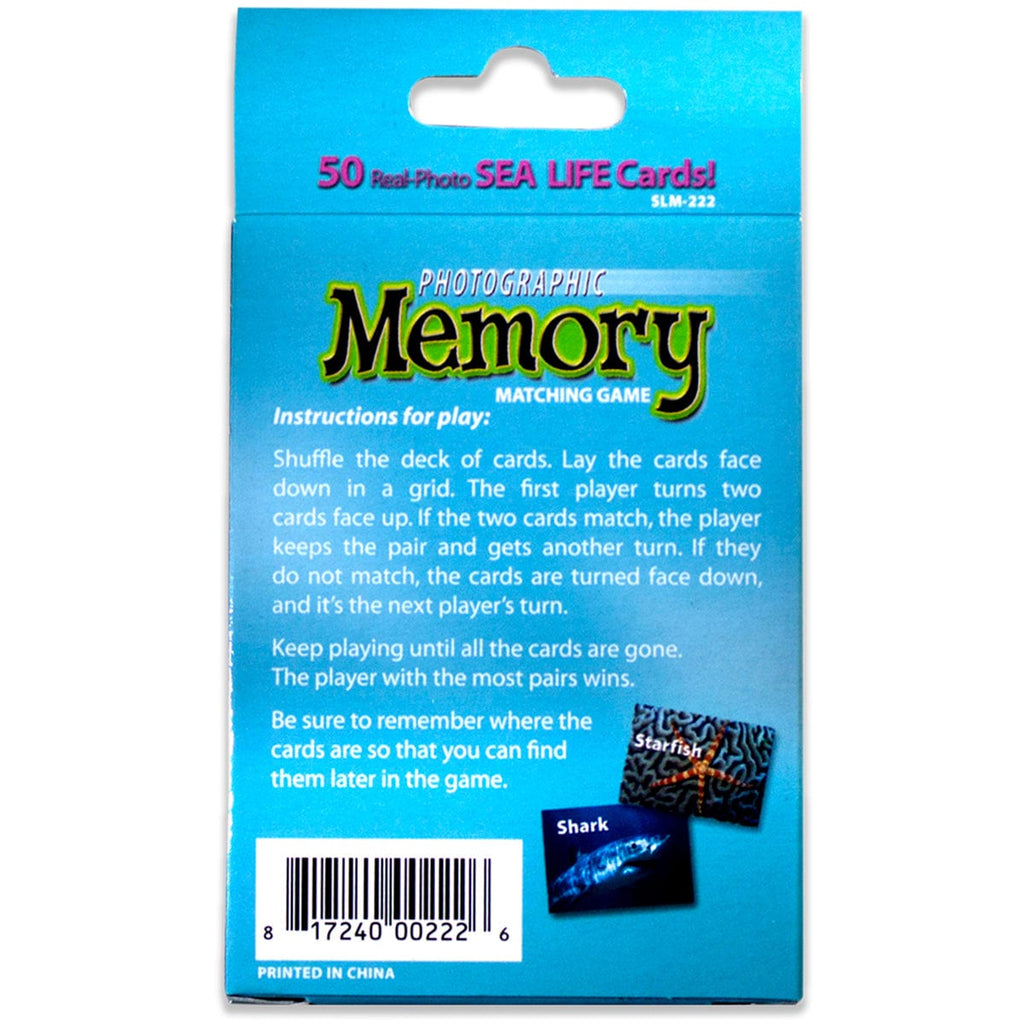 Sea Life Memory Game