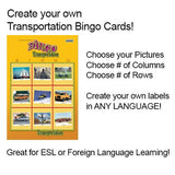 Print Custom Animal Bingo Cards