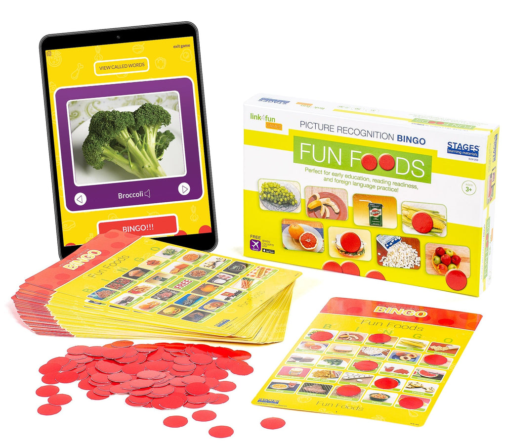 Fun Foods Bingo Game