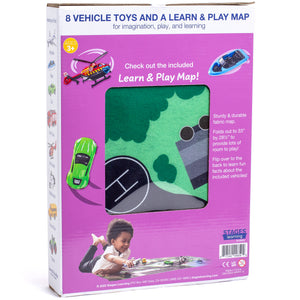 Play Builder Vehicles with Learn & Play Mat