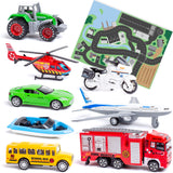 Play Builder Vehicles with Learn & Play Mat