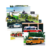 Vehicles Poster Set