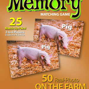 On The Farm Memory Game