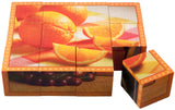 Fruit Cube Puzzle for hand-eye coordination and spatial awareness practice