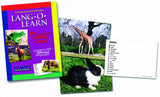Lang-O-Learn Animal Cards- rabbit and giraffe
