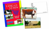 Lang-O-Learn On-the-Farm Cards- cow and farmhouse