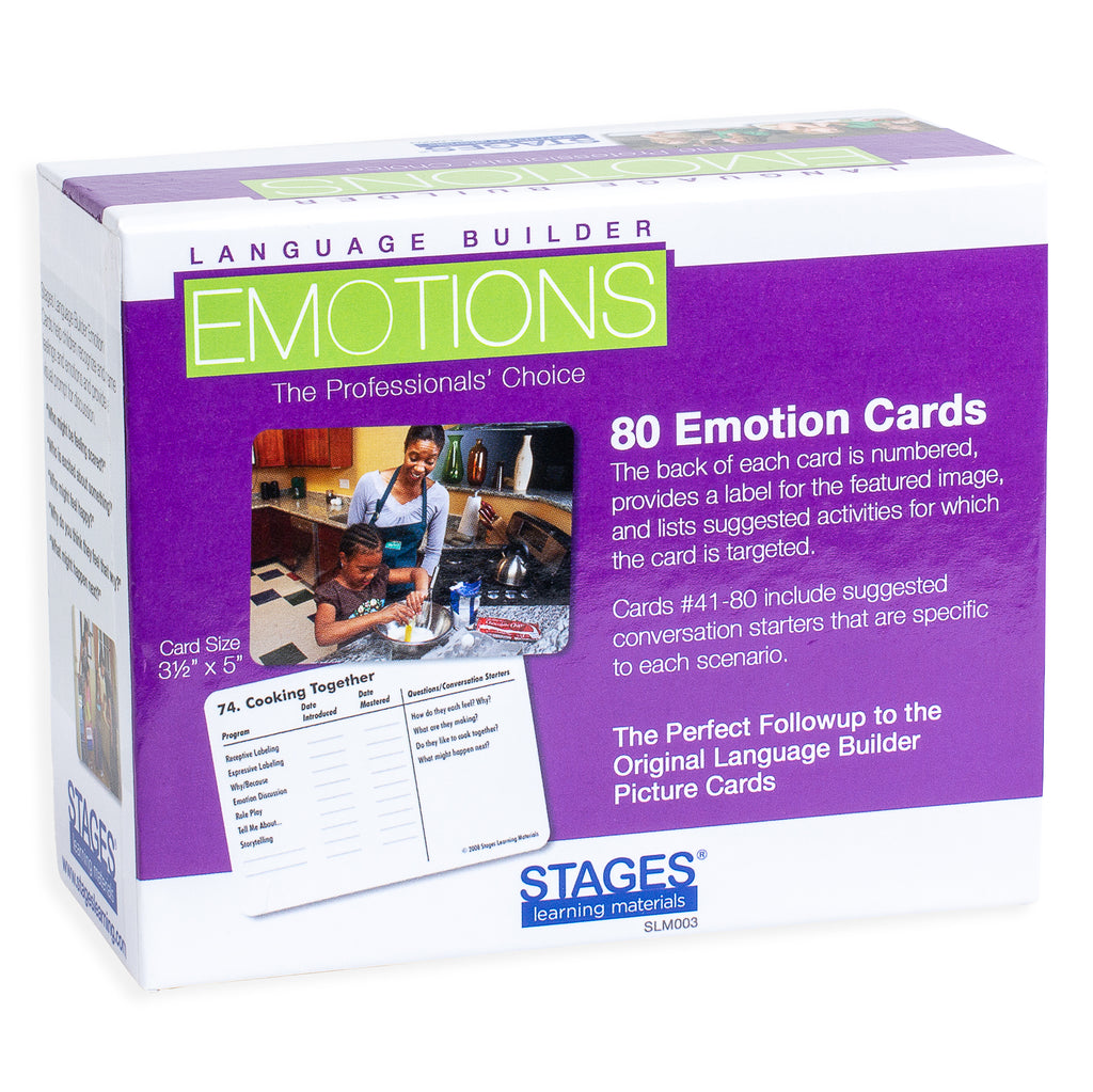 Language Builder: Emotion Cards