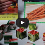 Dairy Cube Puzzle Video Clip